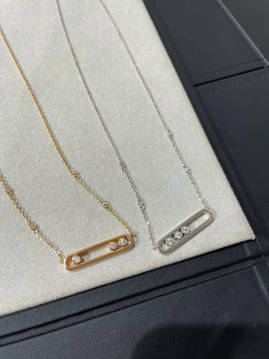 Messika Move 3 Cubic Zirconia Necklace