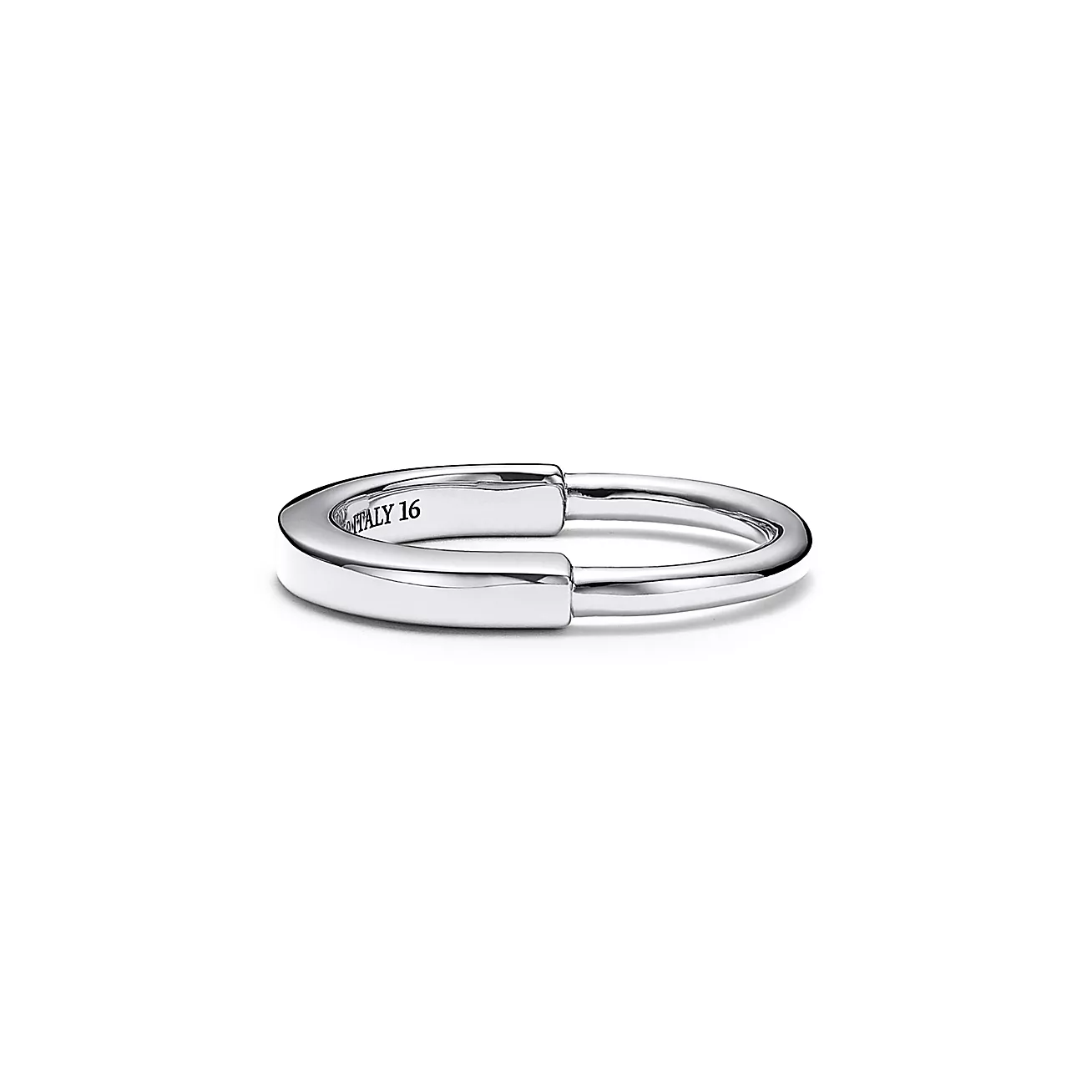 Tiffany Lock Ring Silver