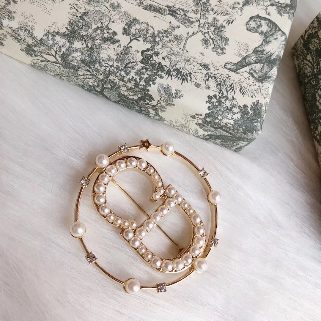 Dior CD Brooch 06