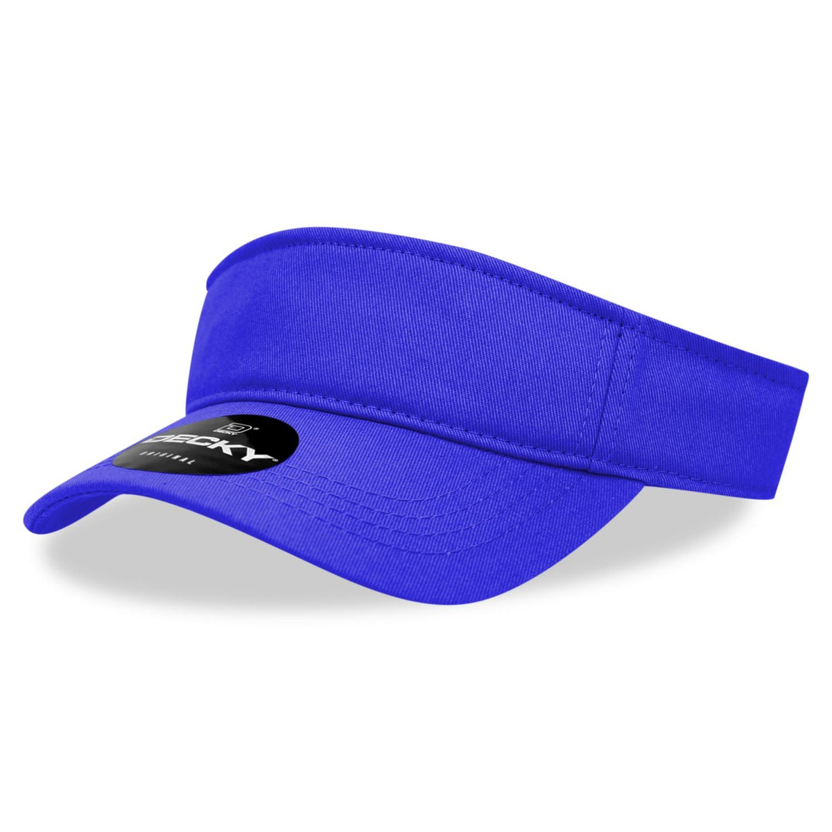 Decky 3001 Cotton Visor, Sports Visor - Blank