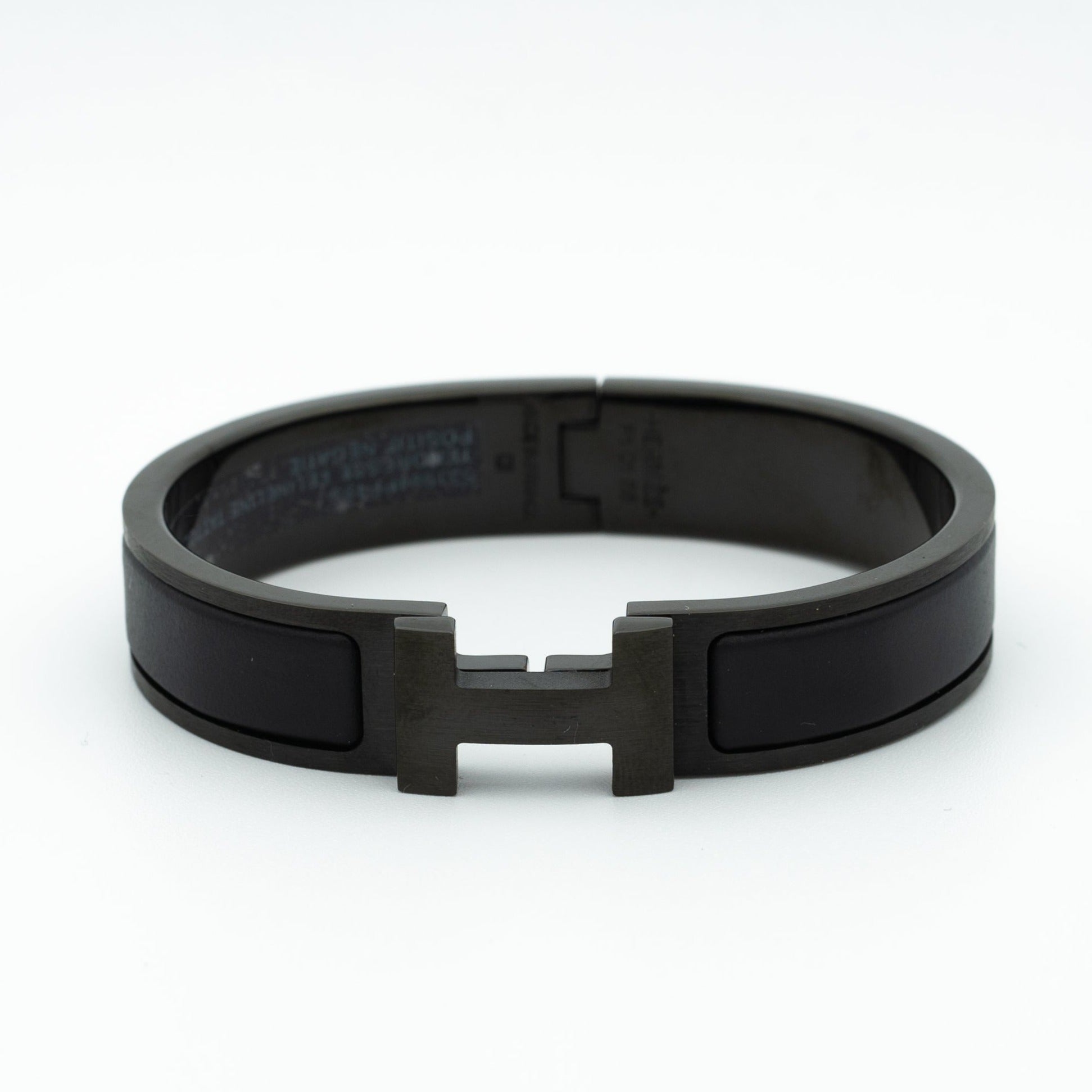 Hermes H So Black 12MM