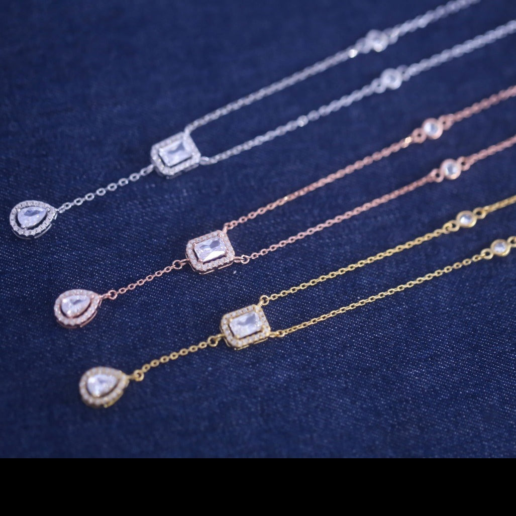Messika My Twin Cracate Cubic Zirconia Necklace
