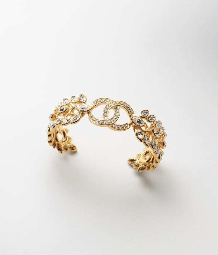 Chanel Gold Full Diamond Bracelet