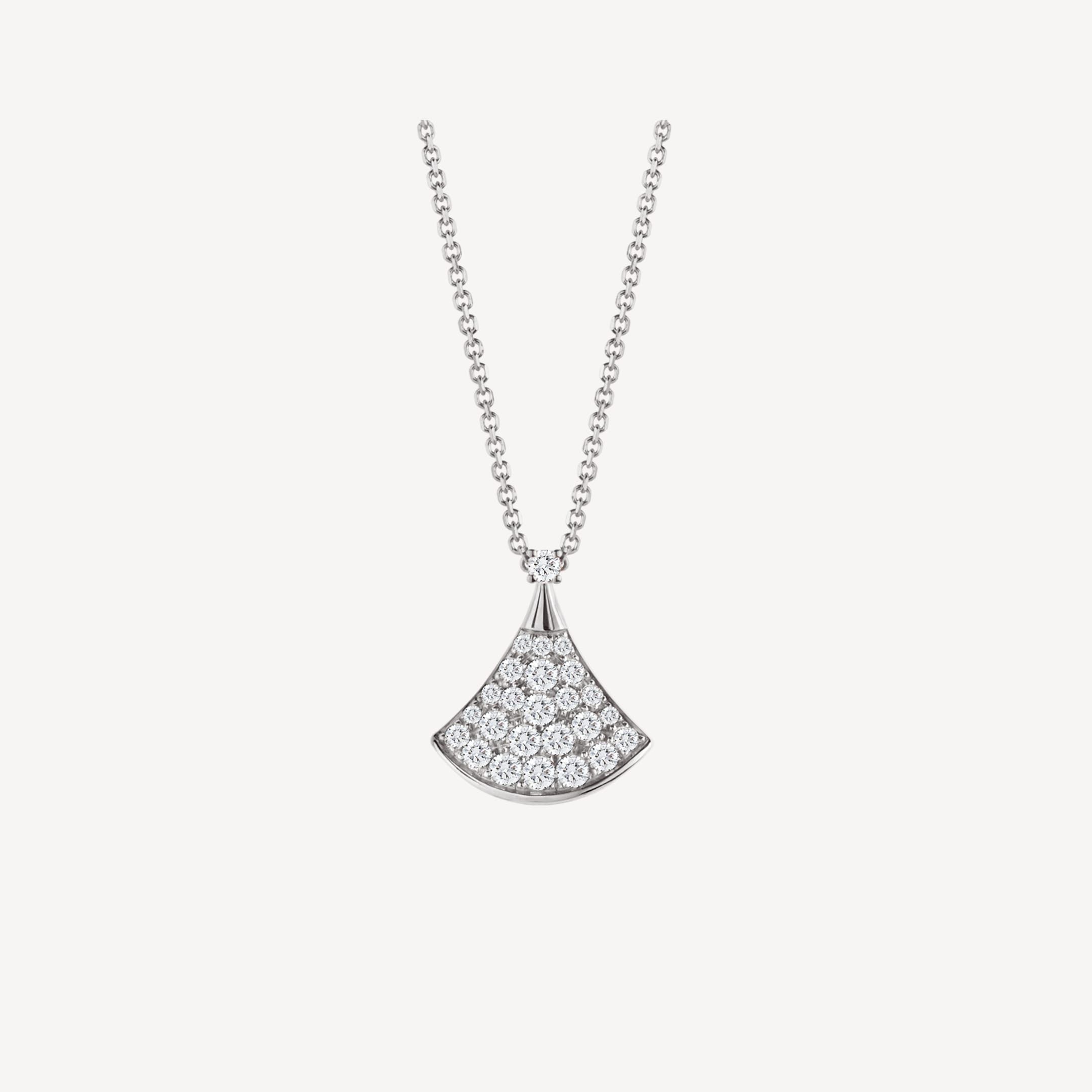 Bvlgari Dream Necklace Silver Cubic Zirconia
