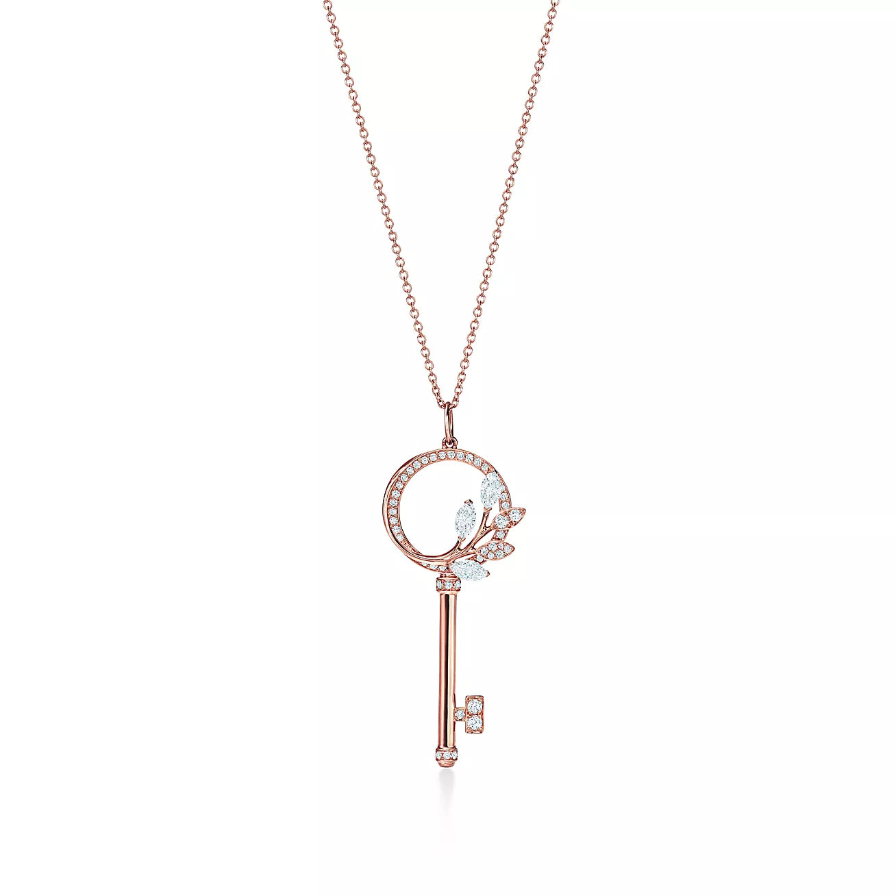 Tiffany Victoria Key Cubic Zirconia Necklace